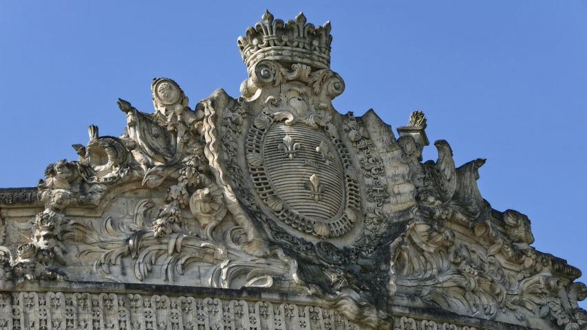 a clock built into the side of a building