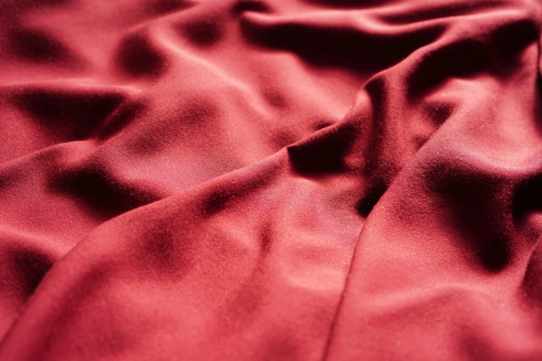 an image of close up of wrinkled red cloth