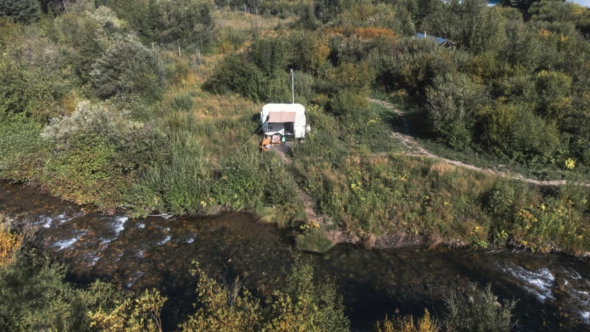 the house is on the top of a hill