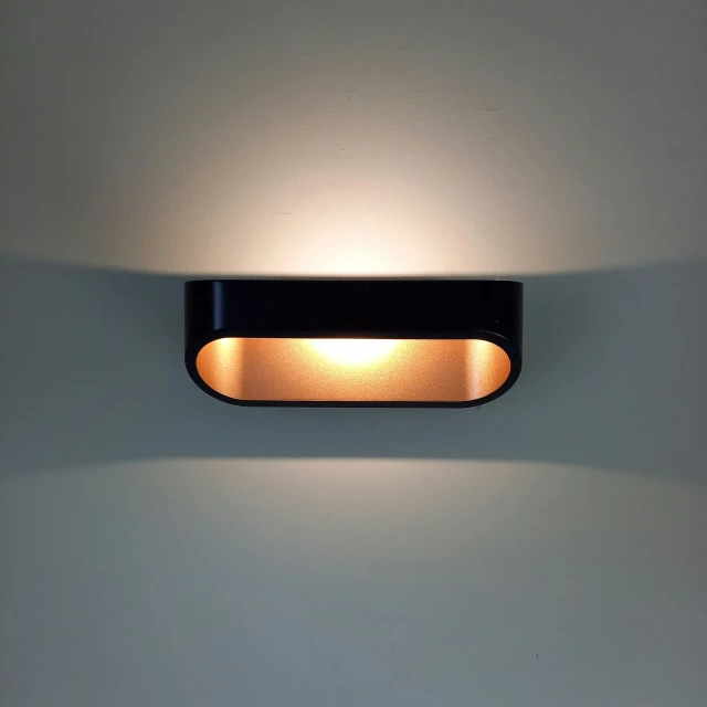 an empty square light on the wall