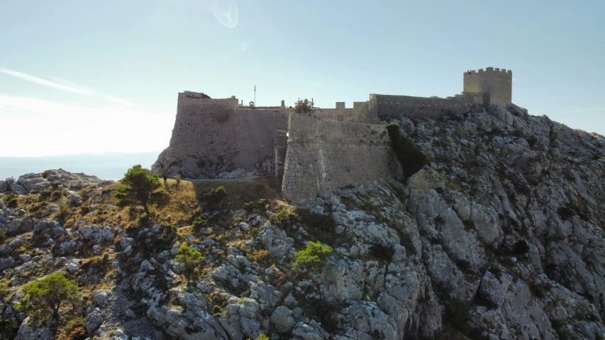 an image of castle on the top of a hill