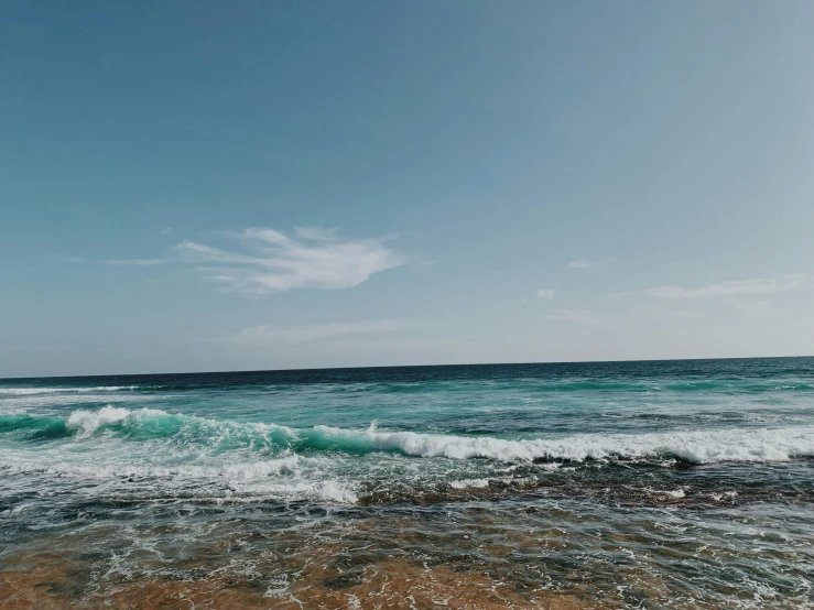 an image of the ocean on a sunny day