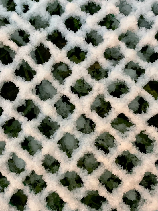 a close up image of a white patterned surface