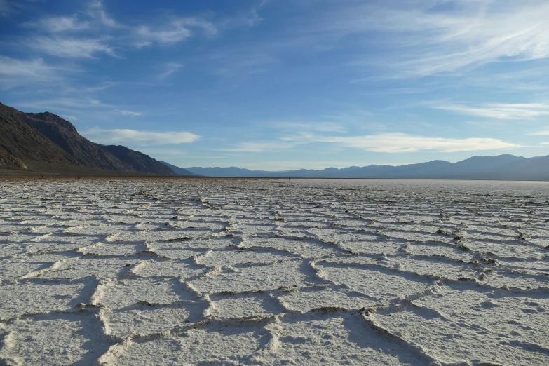 the desert is empty during the daytime