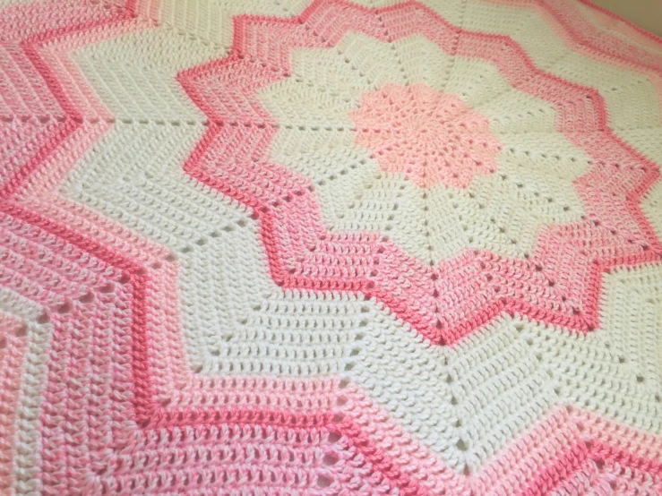 this is a granny granny crocheted granny baby blanket