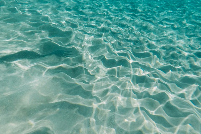 close up of ocean water surface with no waves