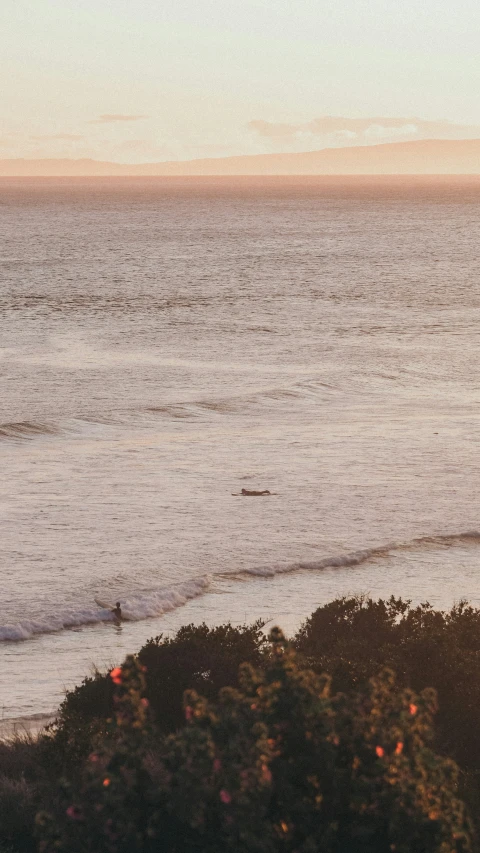 a man on a beach near the ocean holding onto a surfboard