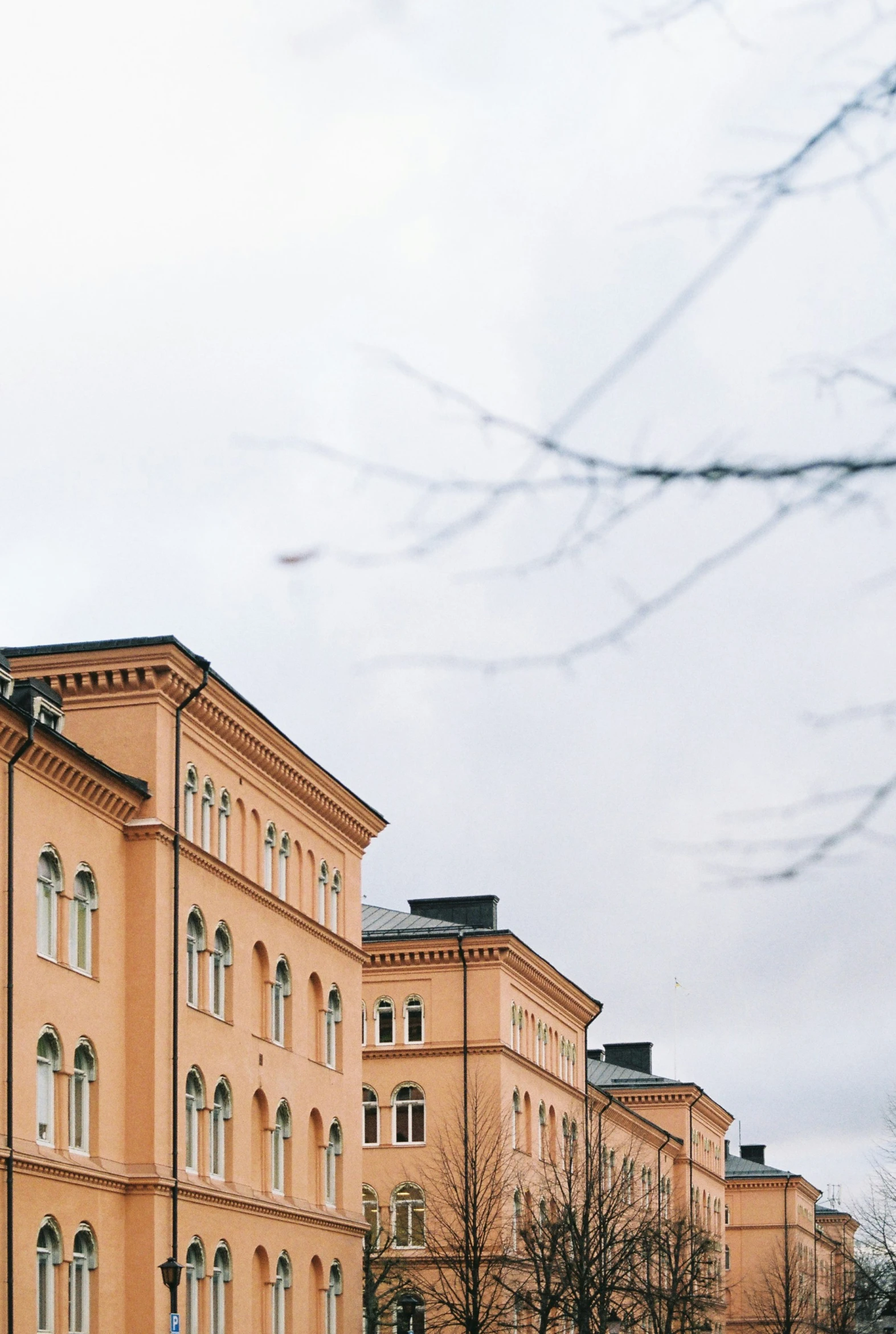 the building has two clock on it