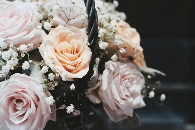 a bouquet filled with different kinds of flowers