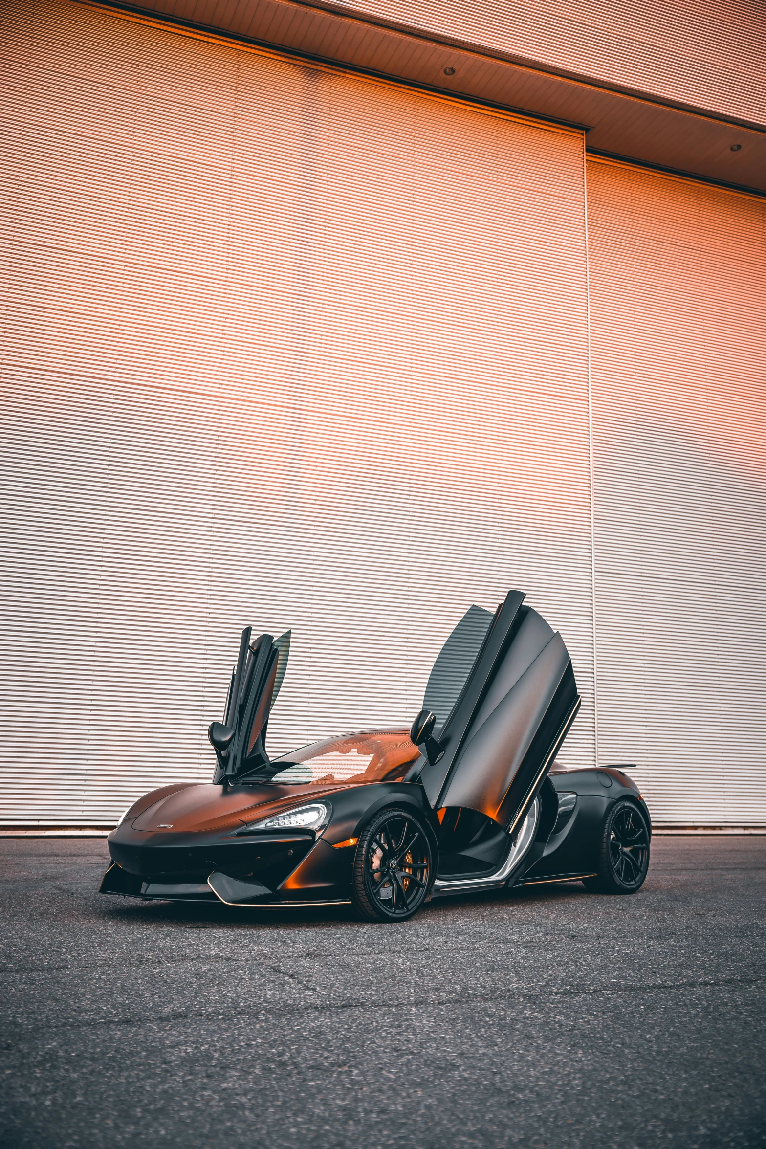 an image of a black and brown car