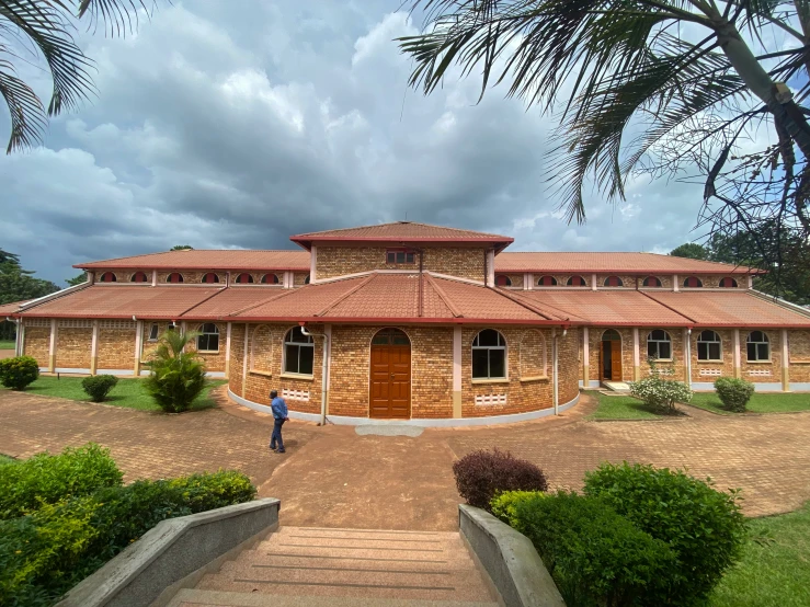 an image of the front of a very nice building