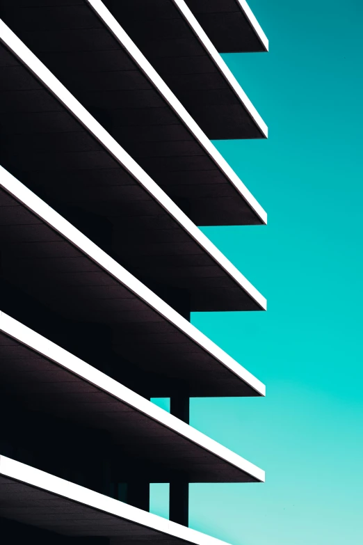 an abstract picture of the side of a building