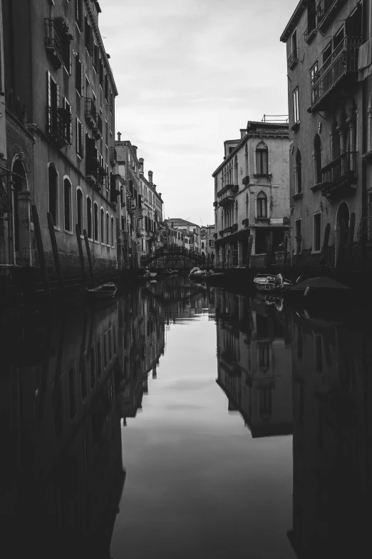 a city canal filled with lots of buildings