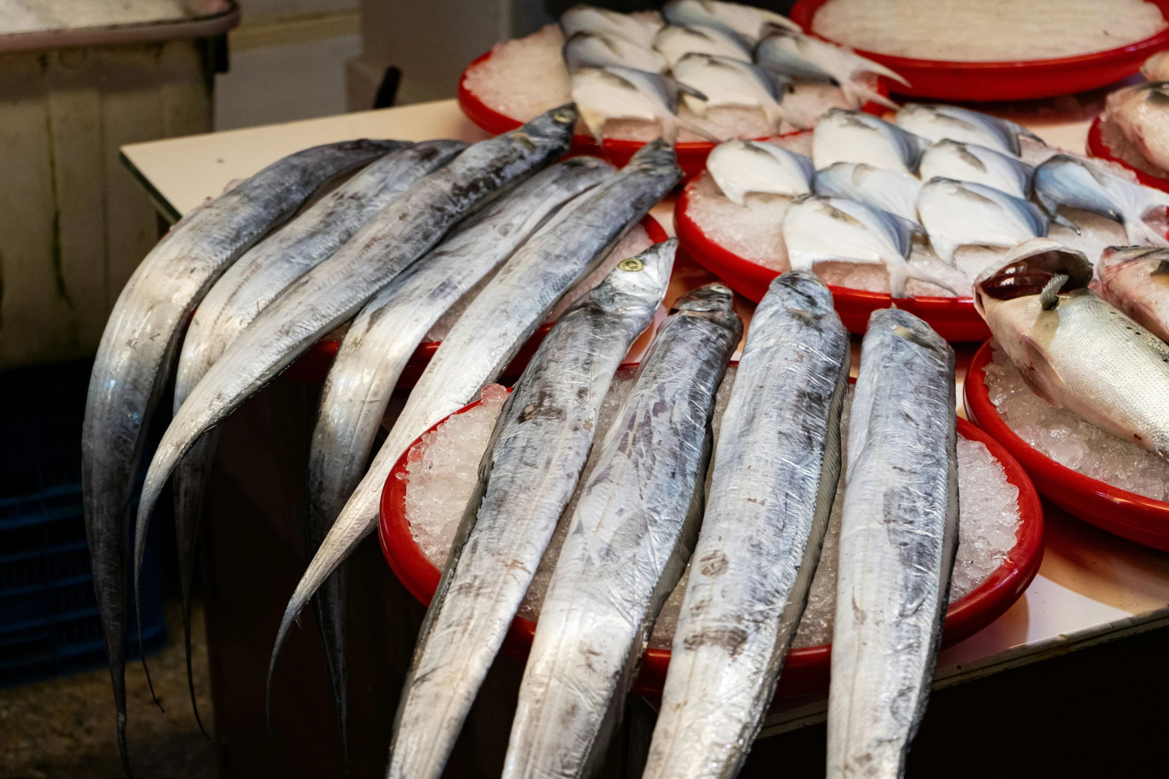 the seafood has been prepared and ready for cooking