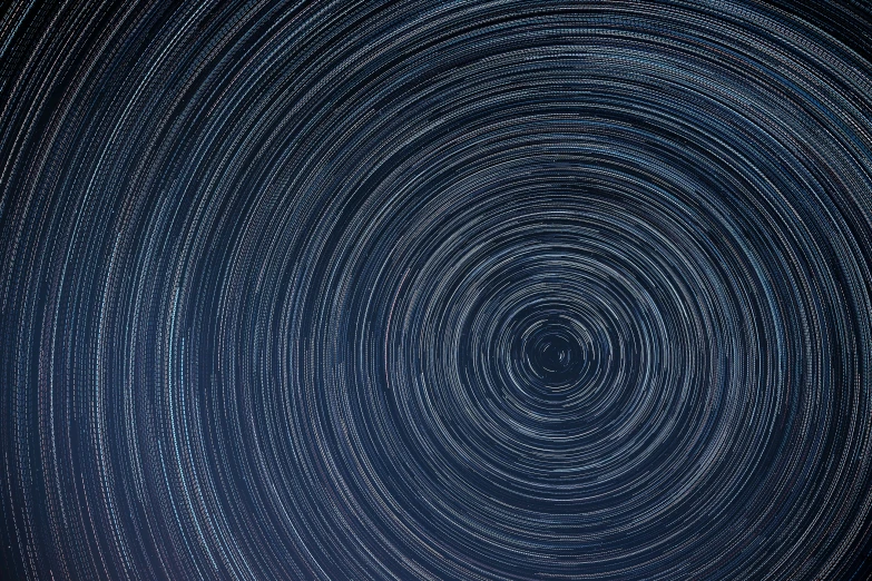 a circle made with the stargazing lines in blue