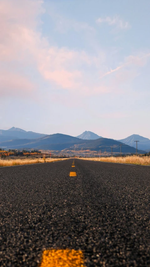 a road in the middle of a rural area