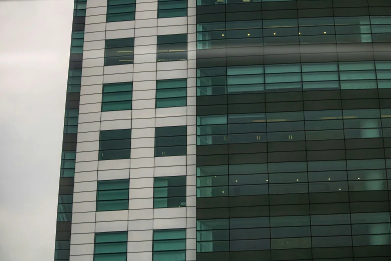 the top of a large building with many windows