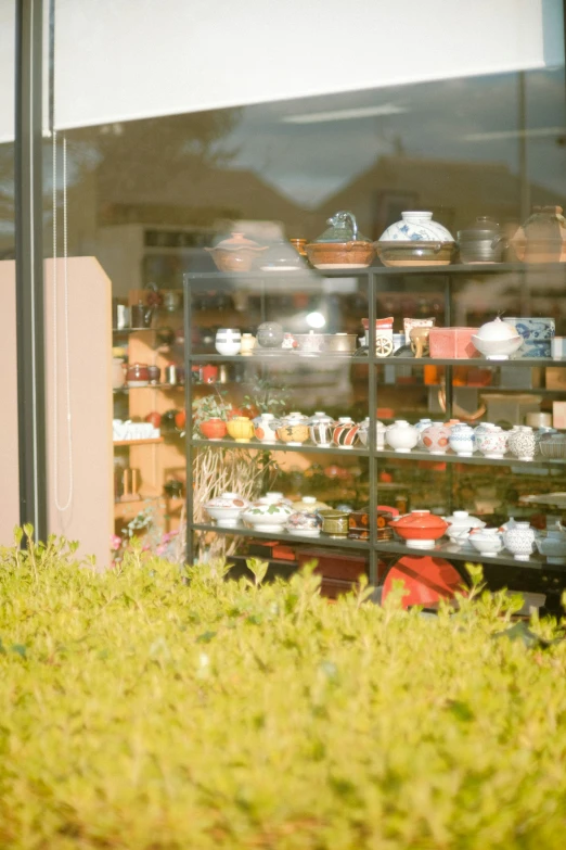 a bakery selling breads and cakes in a store