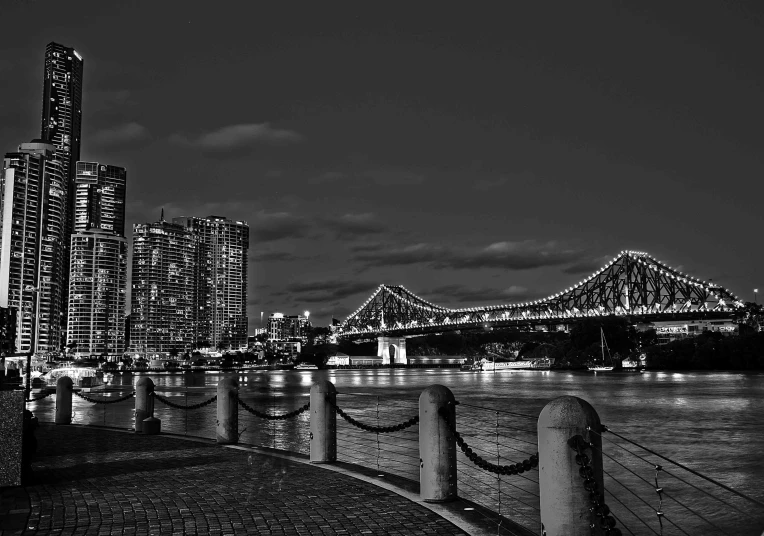 city lights and buildings as seen across the water