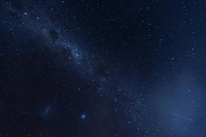 stars and the night sky, seen from above