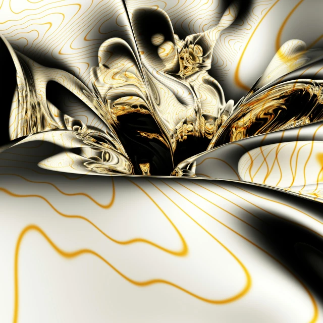 an image of abstract background with black, gold and white