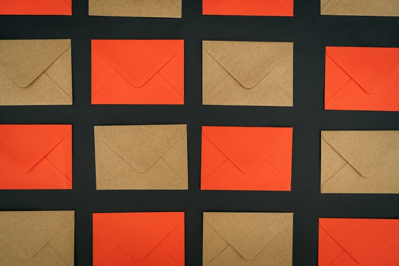 a square pattern with some brown and black strips