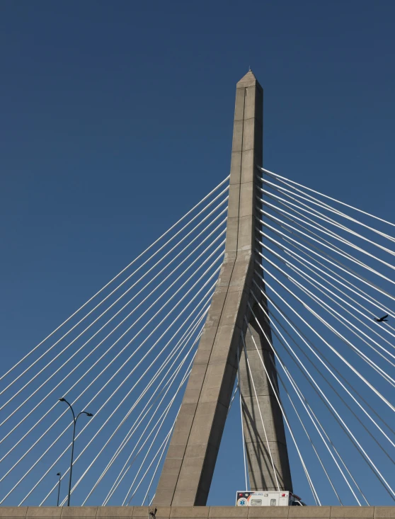 the view of the top of a bridge in the daytime