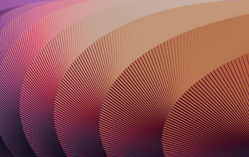 the image shows a circular pattern with many wavy lines in different colors