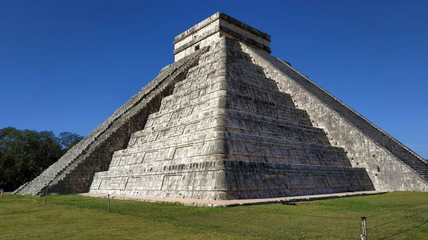a large pyramid with the door open in the middle