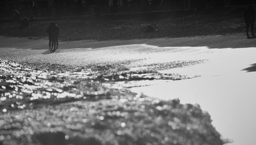 an image of a person riding a bike down the street