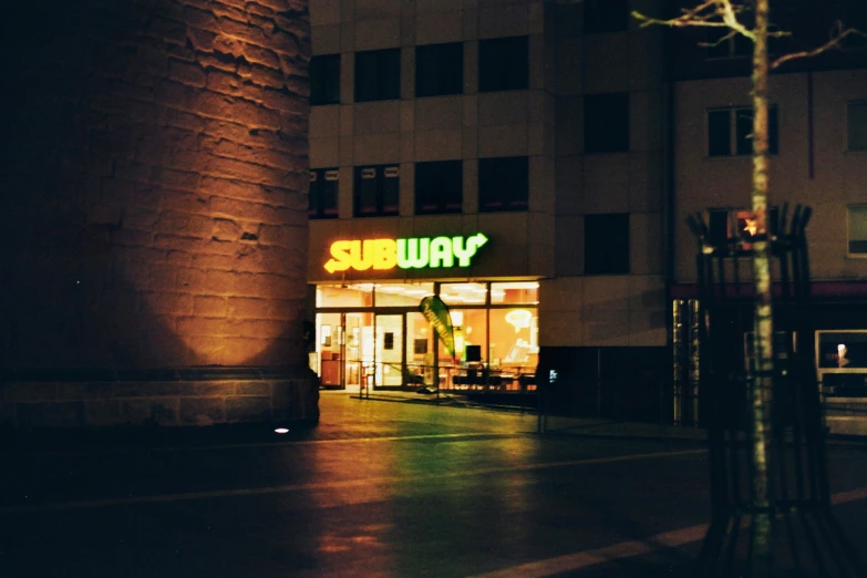 an image of a store called subway