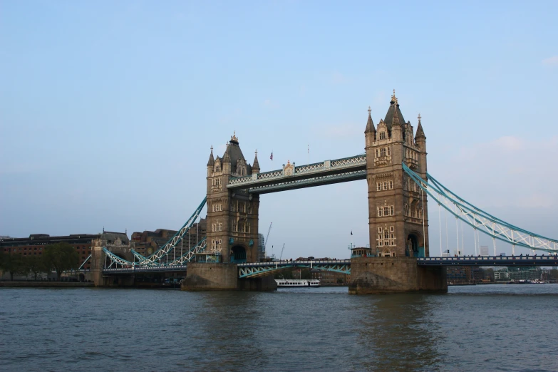 a bridge that is crossing the water