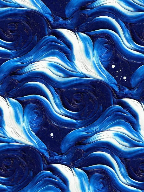 blue, white and black swirls pattern background