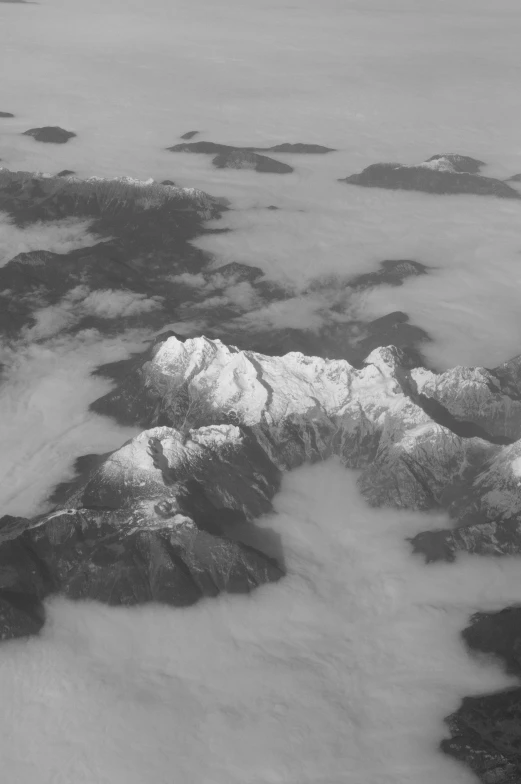 a very large amount of snow on some mountains