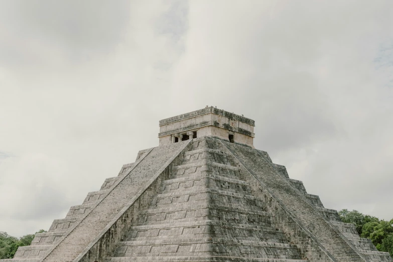 the large pyramid is very large and tall