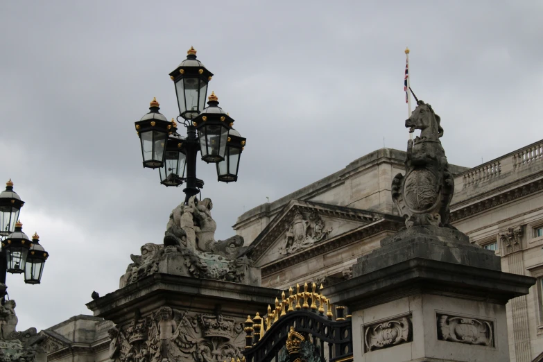 a clock on top of a tall building