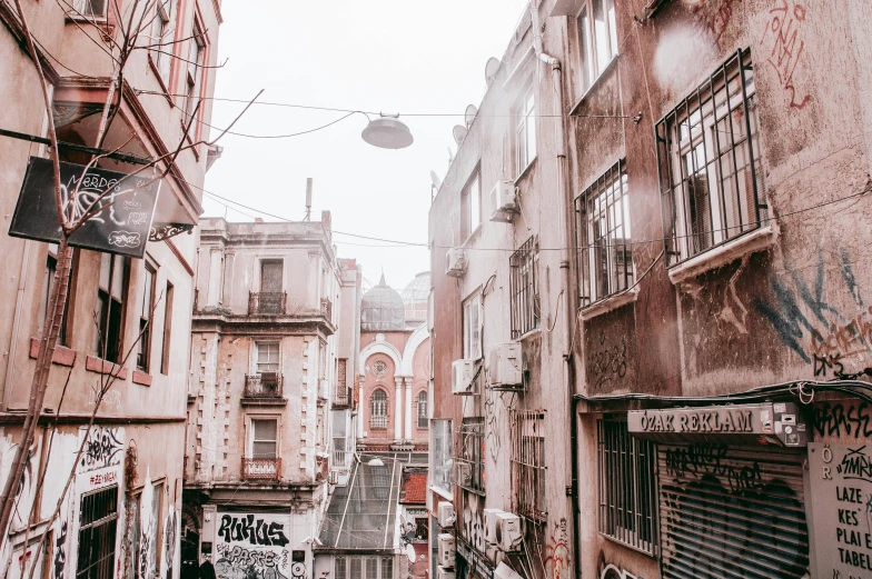 a street in an old part of town