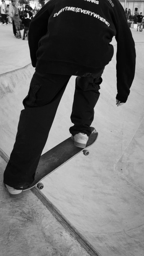 a young skateboarder performing a stunt on a ramp