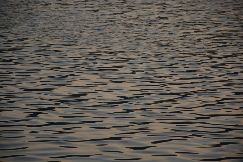 a calm body of water at sunset or dawn