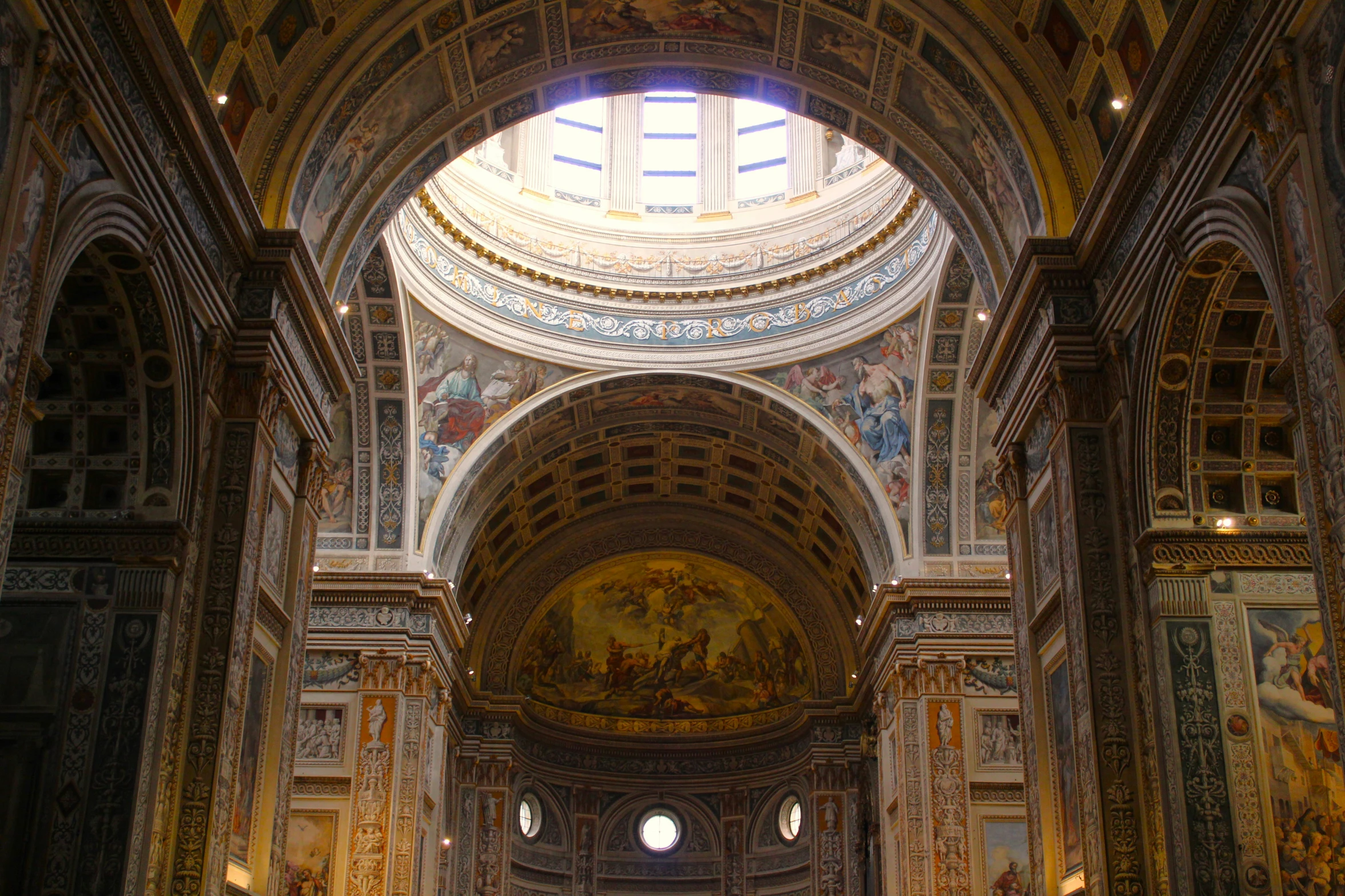 a picture of a very ornate cathedral inside of a church