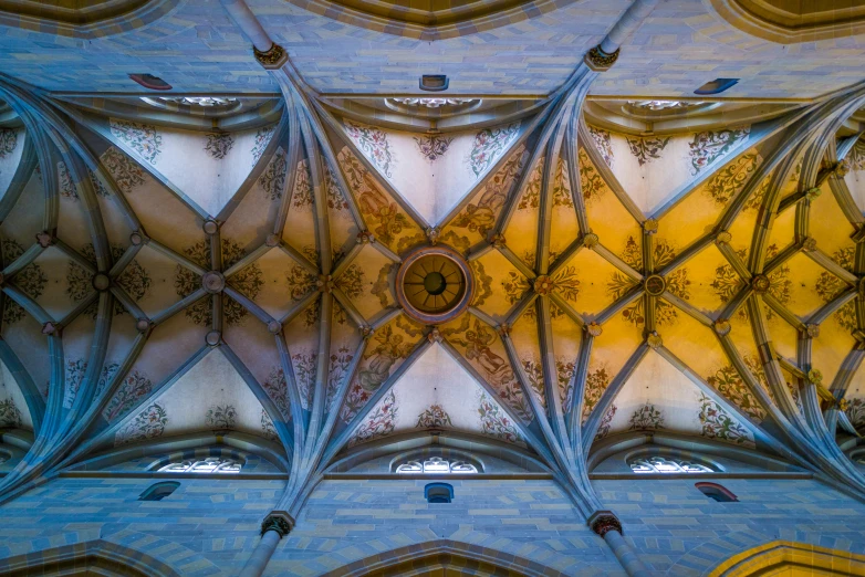 a close up s from below of a ceiling