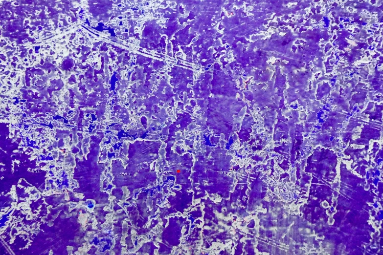 purple painted textured background on paper with white and blue streaks