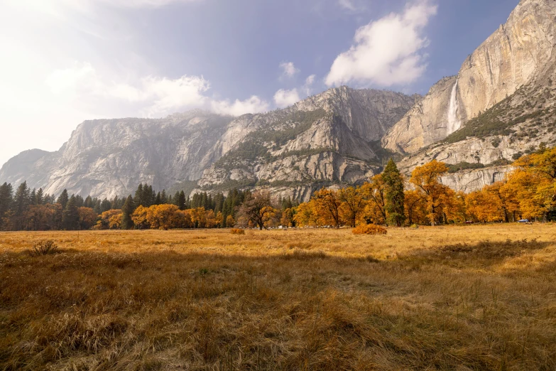 an image of the mountains near some grass