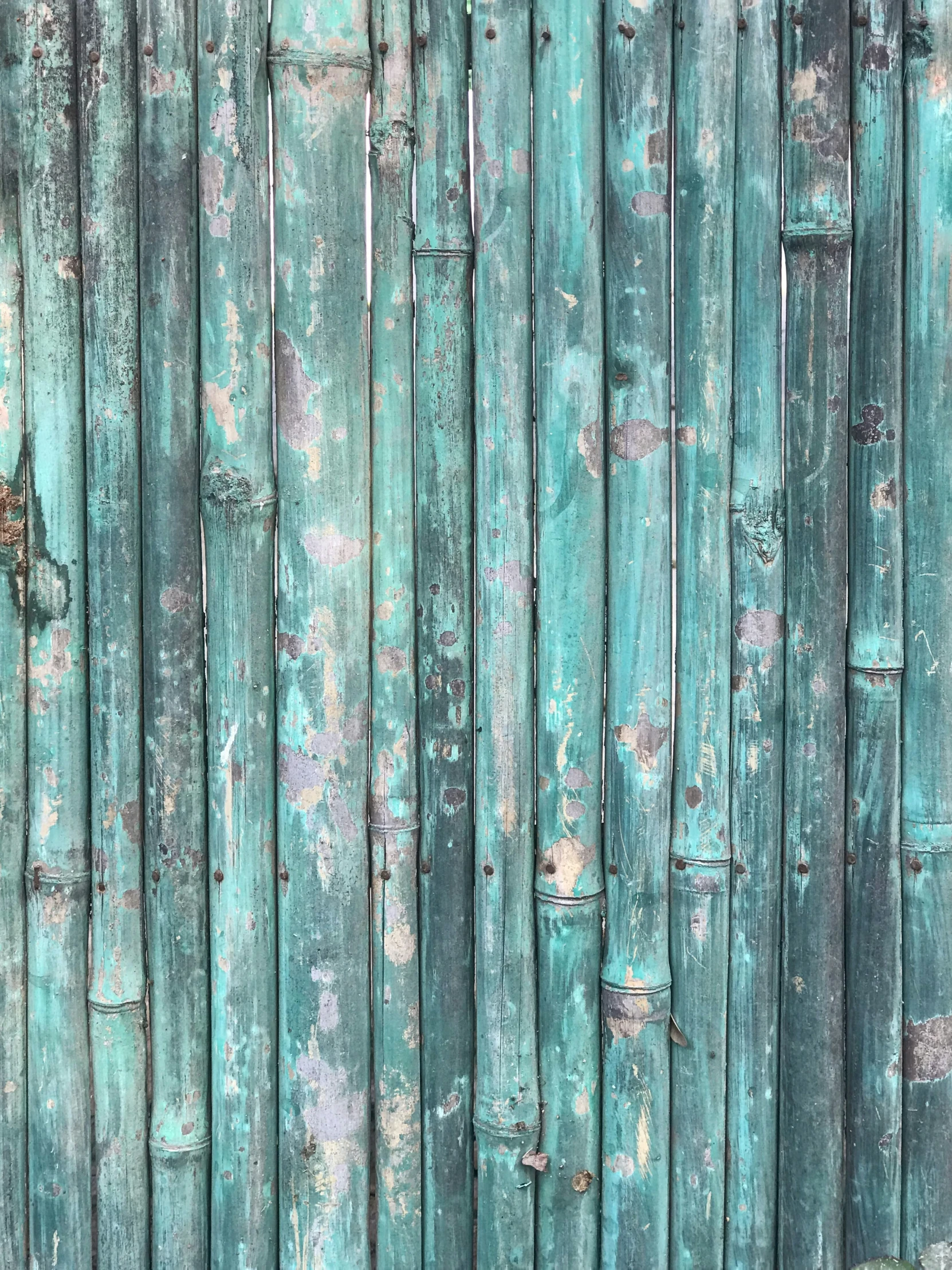 this wall is painted with turquoise green paint