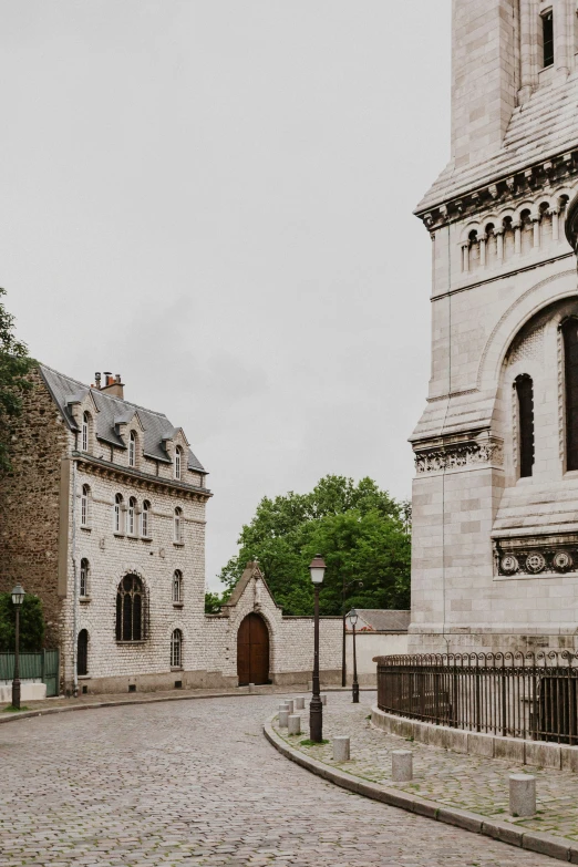 an old castle in europe looks like it's going into war