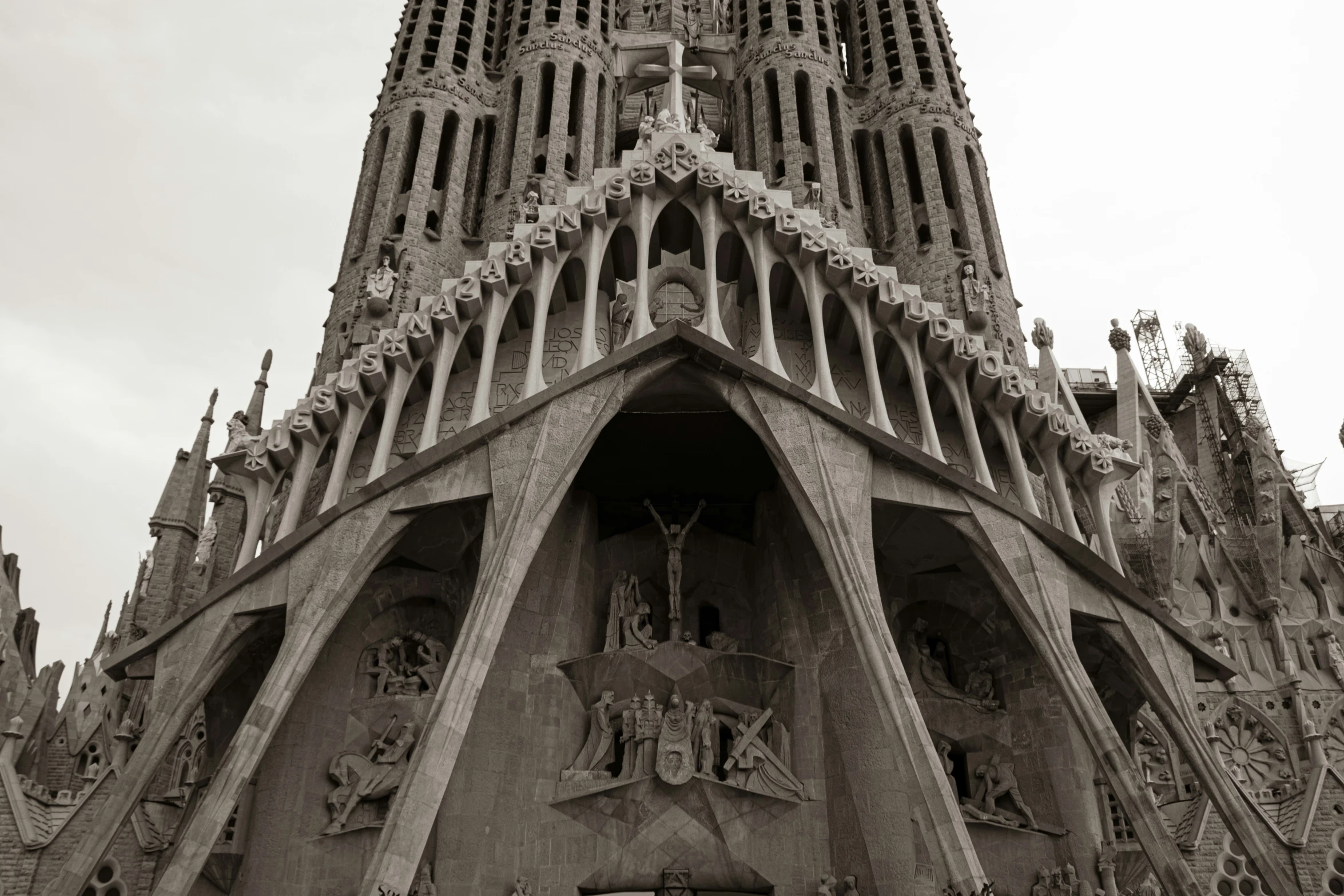 an old gothic architectural structure shows the architecture of its surroundings