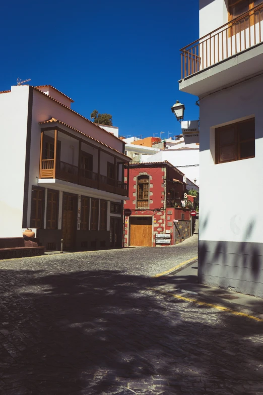 an image of the back roads of a town