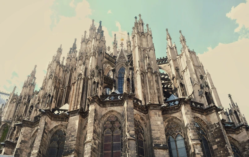 a po of a cathedral looking up at the sky