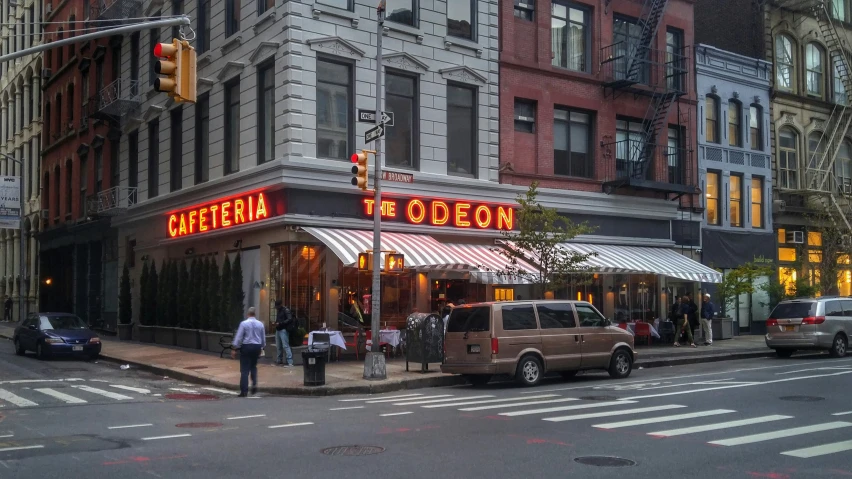 a very pretty store on a city street