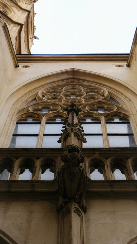 the clock is at the top of the building